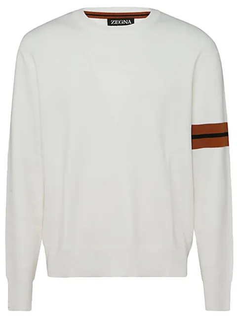 Zegna side stripe detail jumper