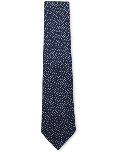 Zegna acorn-print tie