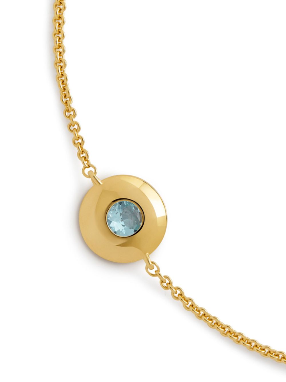 Monica Vinader 18kt geelgouden vermeil March Birthstone armband