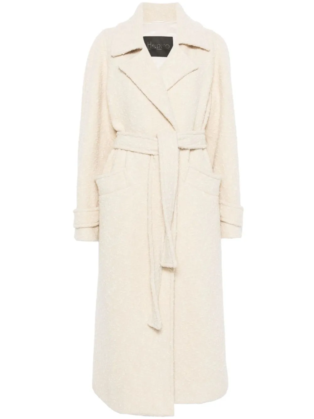 bouclé coat