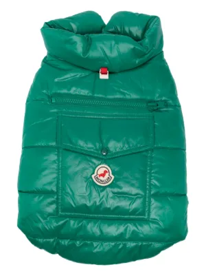 Moncler モンクレール ロゴパッチ ドッグベスト - FARFETCH