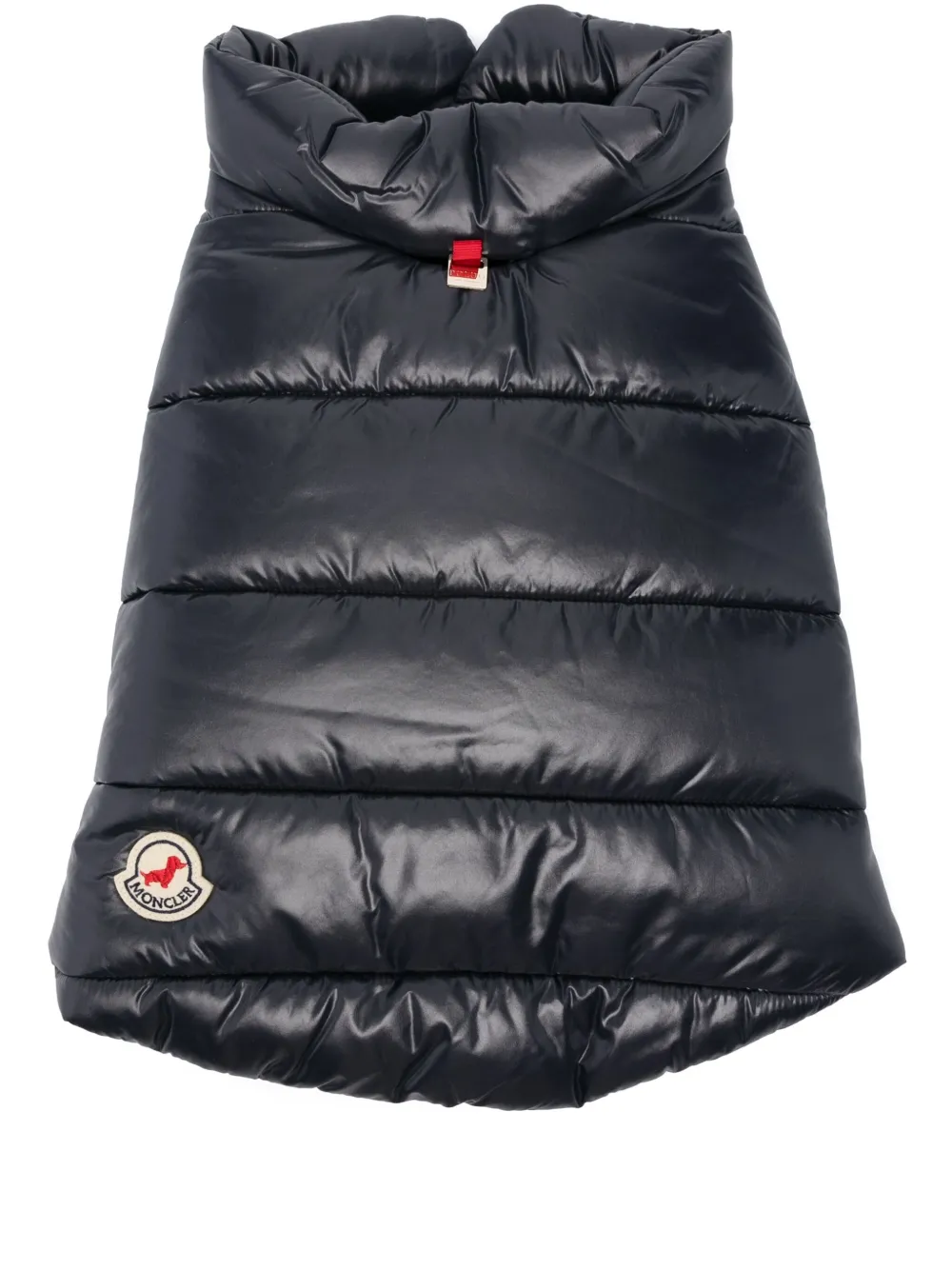 Moncler x Poldo ロゴパッチ ベスト - ブルー Moncler x Poldo ロゴパッチ ベスト - ブルー