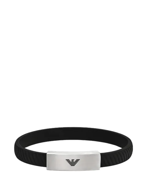 Emporio Armani logo-plaque bracelet