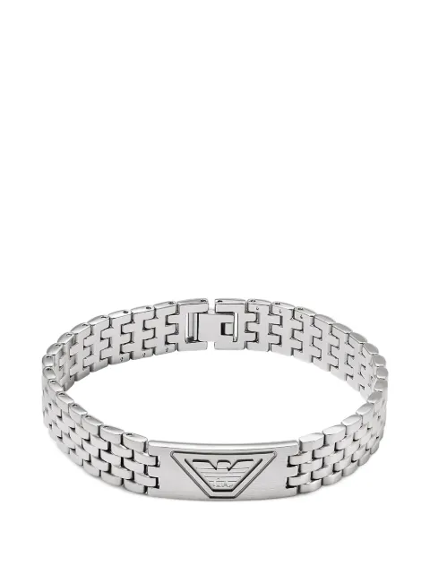 Emporio Armani stainless steel ID bracelet