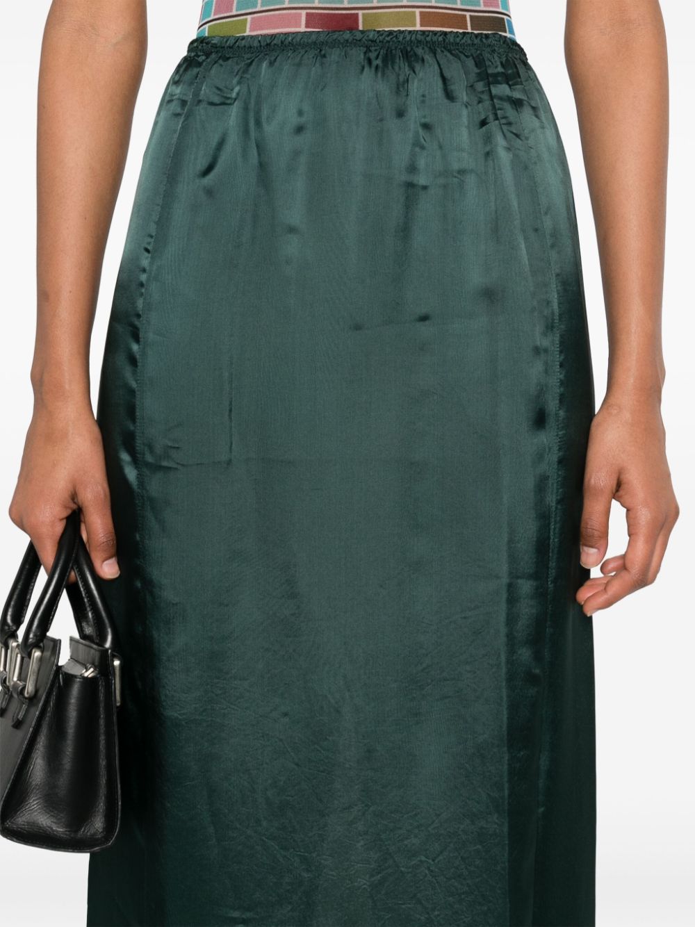 MM6 Maison Margiela satin maxi skirt Women