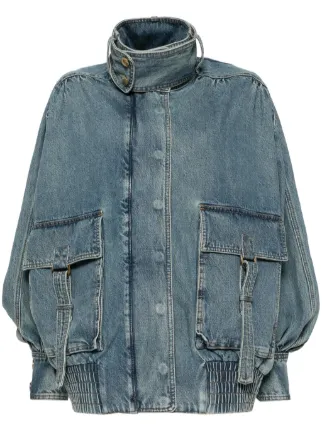 L'Appartement 【STAMMBAUM】DENIM JACKET STAMMBAUM 22SS L'Appartement BLACK DENIM JACKET Jacket Denim