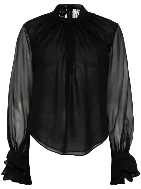 Giambattista Valli semi-sheer top