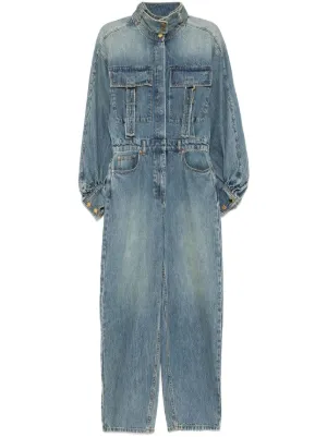 【ZIMMERMANN】オールインワン＆サロペット ZIMMERMANN Zimmermann】Linen jumpsuit