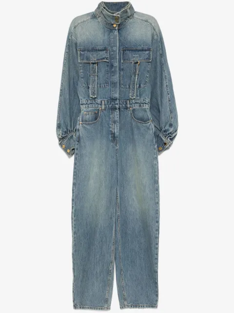 ZIMMERMANN illustration denim jumpsuit