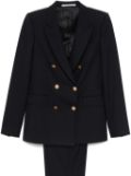 Tagliatore double-breasted suit - Black