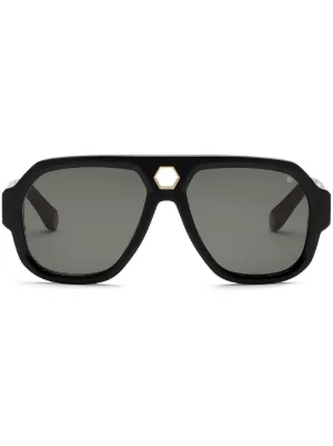 Dolce & Gabbana Eyewear パイロット サングラス | ブラック | FARFETCH JP