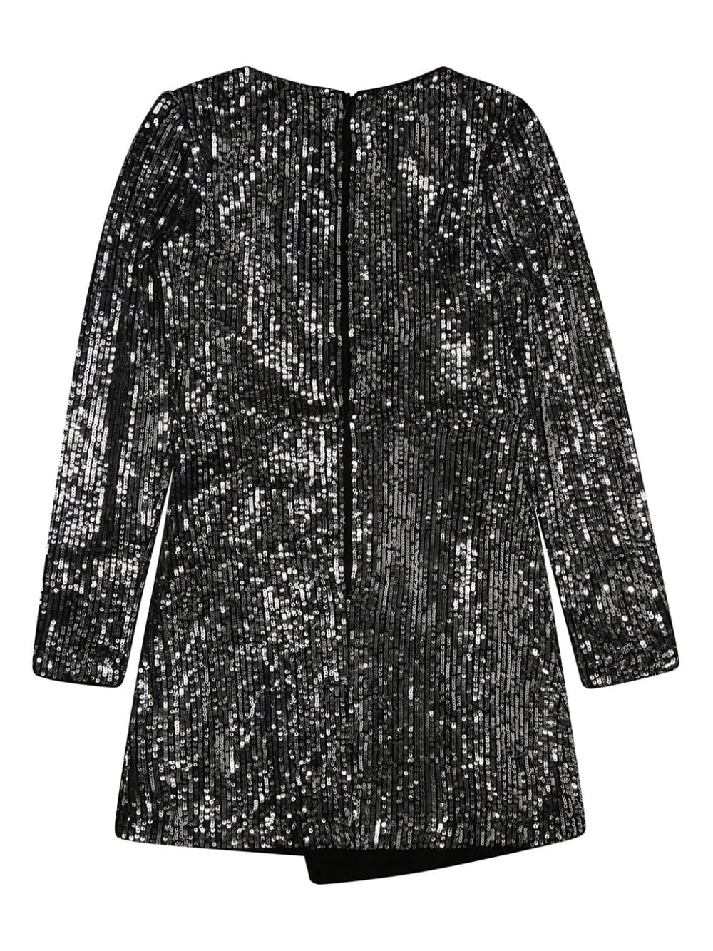 TWINSET Kids sequinned dress - Grijs