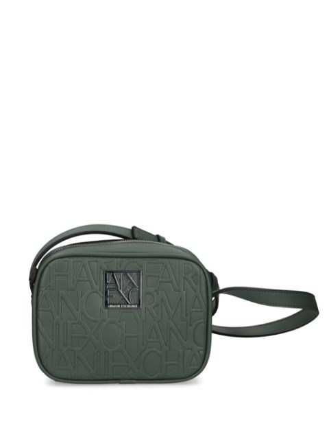 Armani Exchange logo-plaque camera bag Women