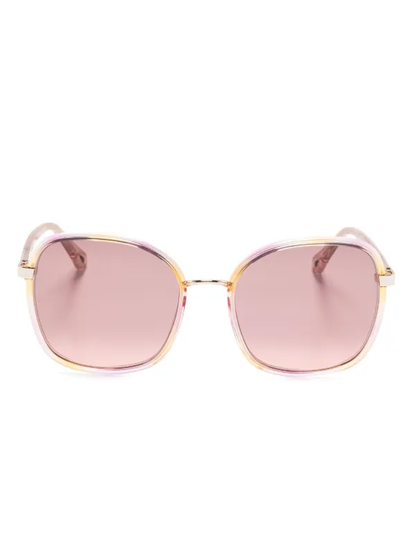 Chloe sunglasses pink on sale