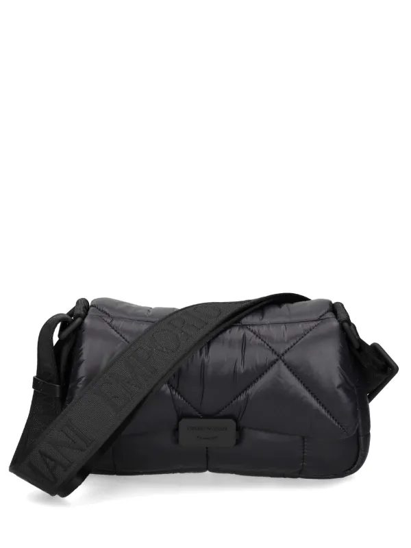 Emporio Armani Quilted Cross Body Bag Farfetch