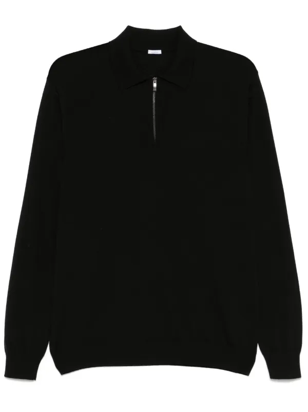 Malo playera tipo polo manga larga con botones