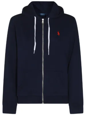 Polo Ralph Lauren Polo Pony-embroidered zip-up Hoodie | Blue