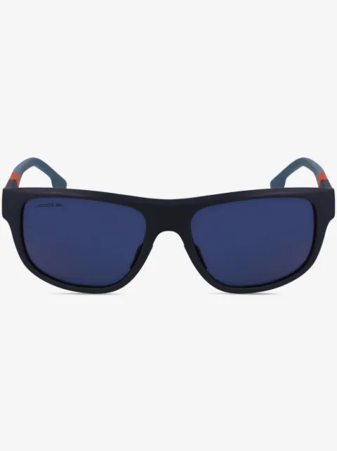 Lacoste lentes de sol con armazón rectangular
