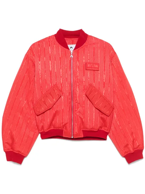 Marine Serre moire-effect bomber jacket