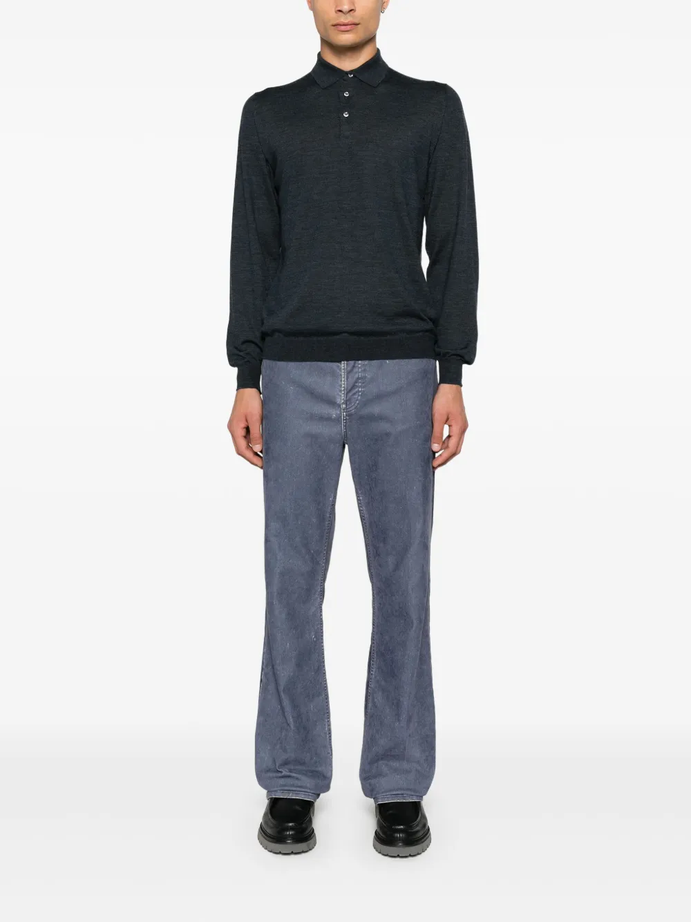 Fedeli Sportman poloshirt - Grijs