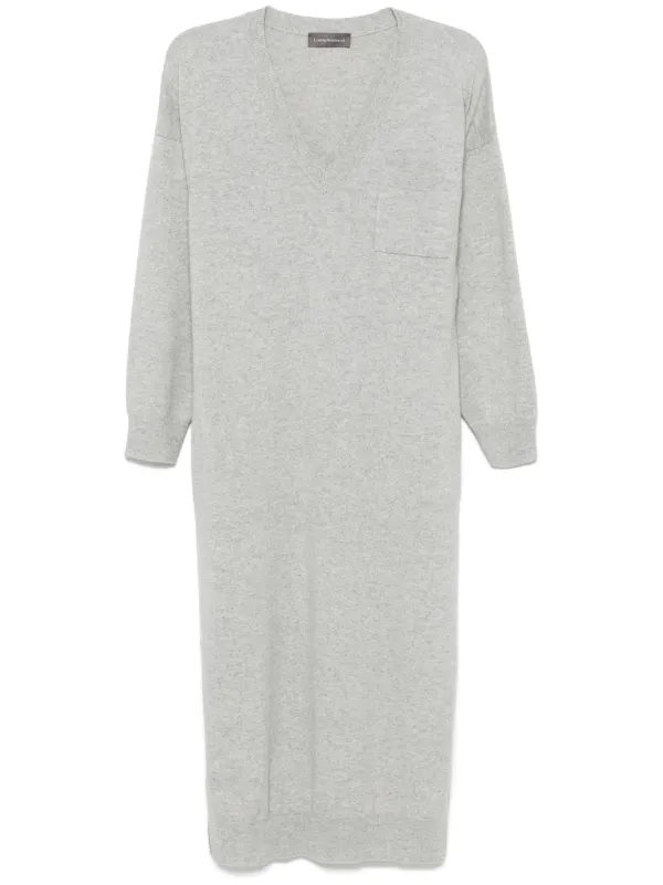 Lorena Antoniazzi Knitted Midi Dress - Grey