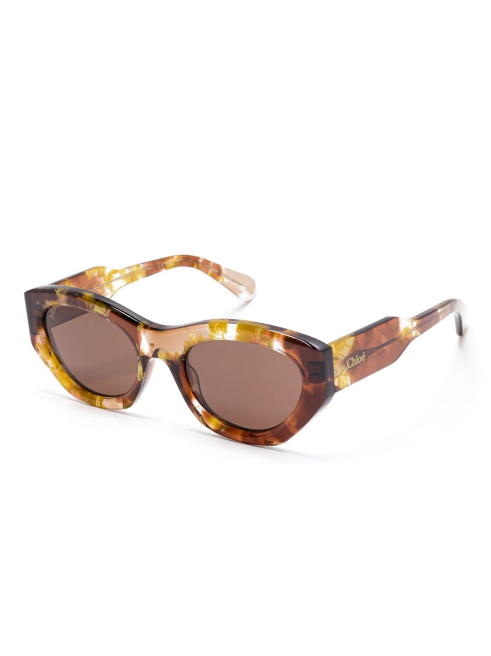 Chloé Eyewear Gayia zonnebril - Bruin