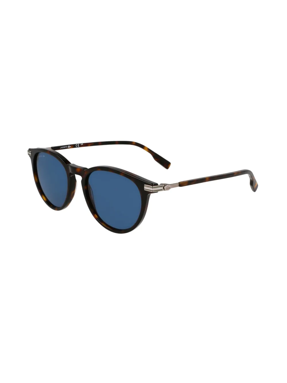 Lacoste Zonnebril met rond montuur Bruin