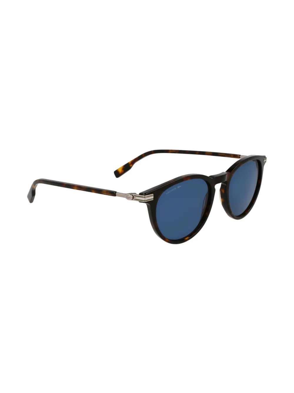 Lacoste Zonnebril met rond montuur Bruin
