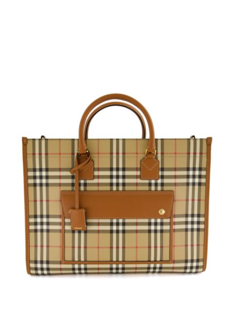 Burberry medium Freya tote bag Women