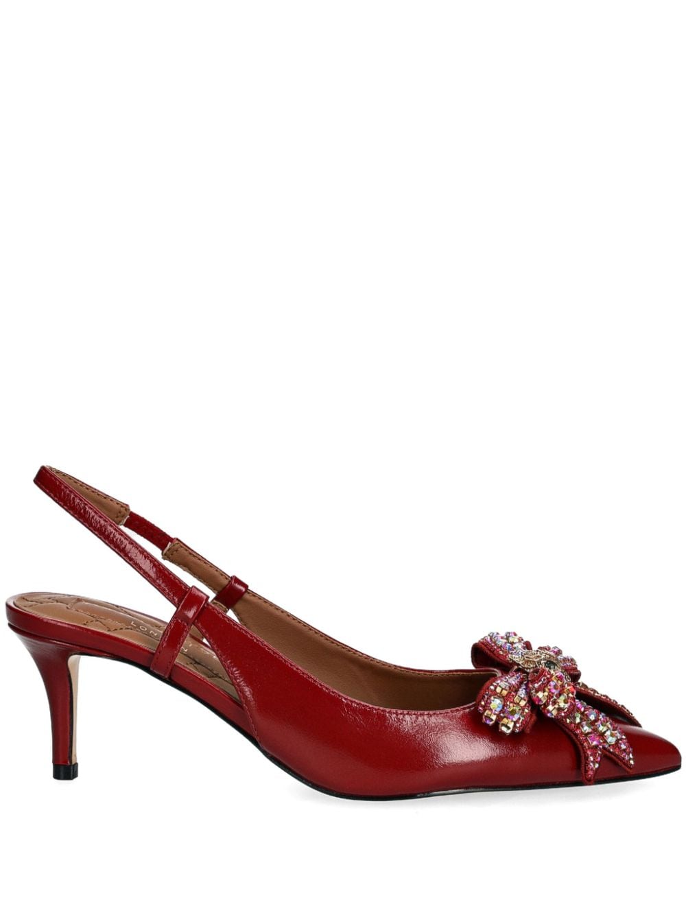 Kurt Geiger 75mm Belgravia Pumps In Red