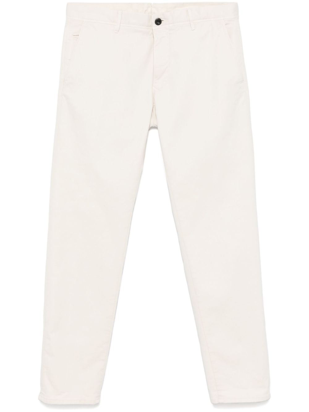 INCOTEX SLIM-CUT CHINO TROUSERS 