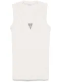 Brunello Cucinelli Monili chain-detailed top - White