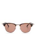 Montblanc square-frame sunglasses - Gold