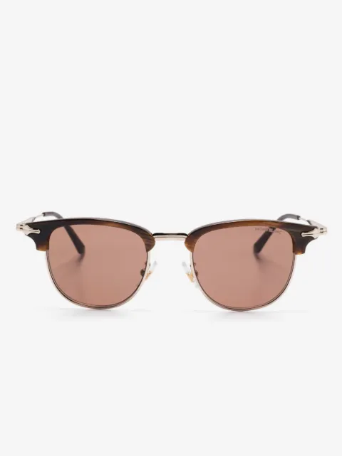 Montblanc square-frame sunglasses