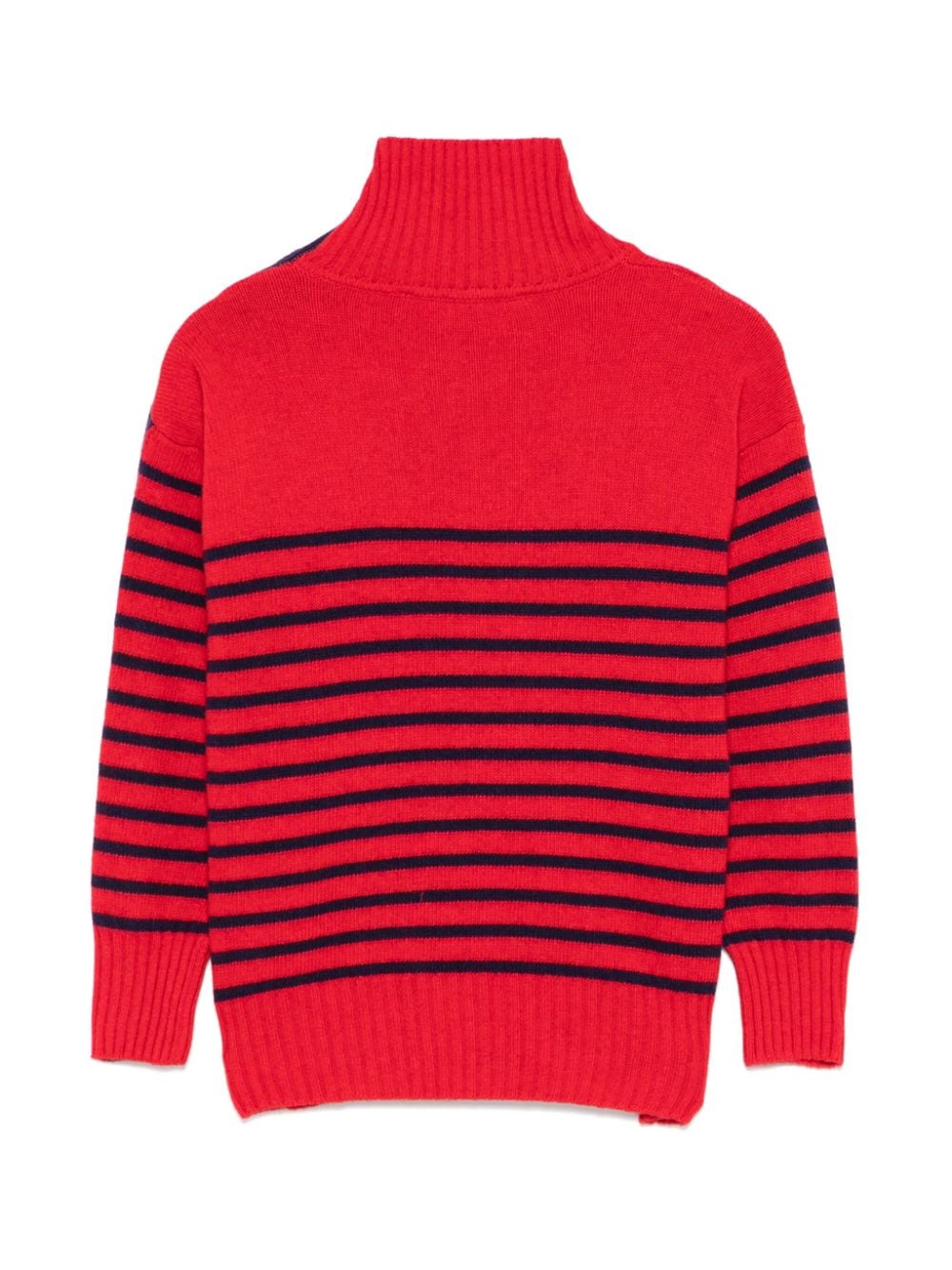 Shop Philosophy Di Lorenzo Serafini Striped Sweater In Red