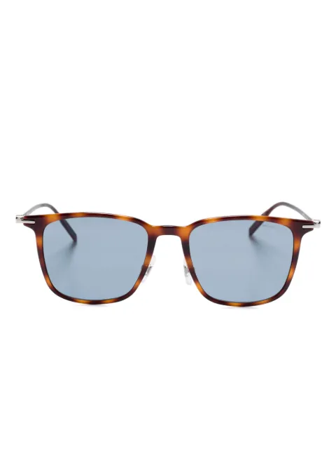 Montblanc tortoiseshell-effect sunglasses