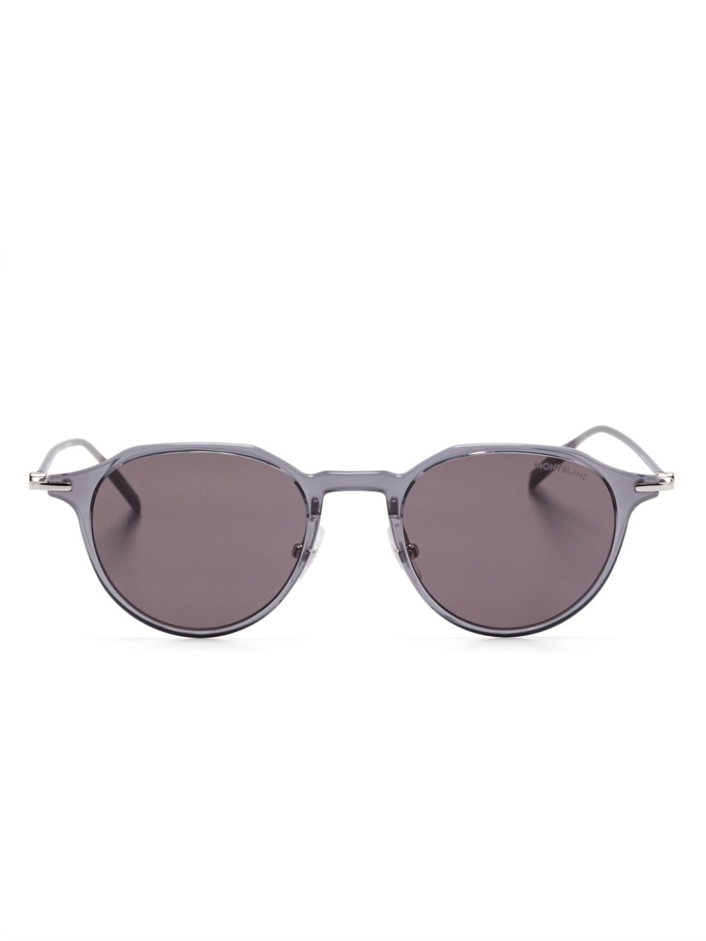 Montblanc round-frame sunglasses - Grey