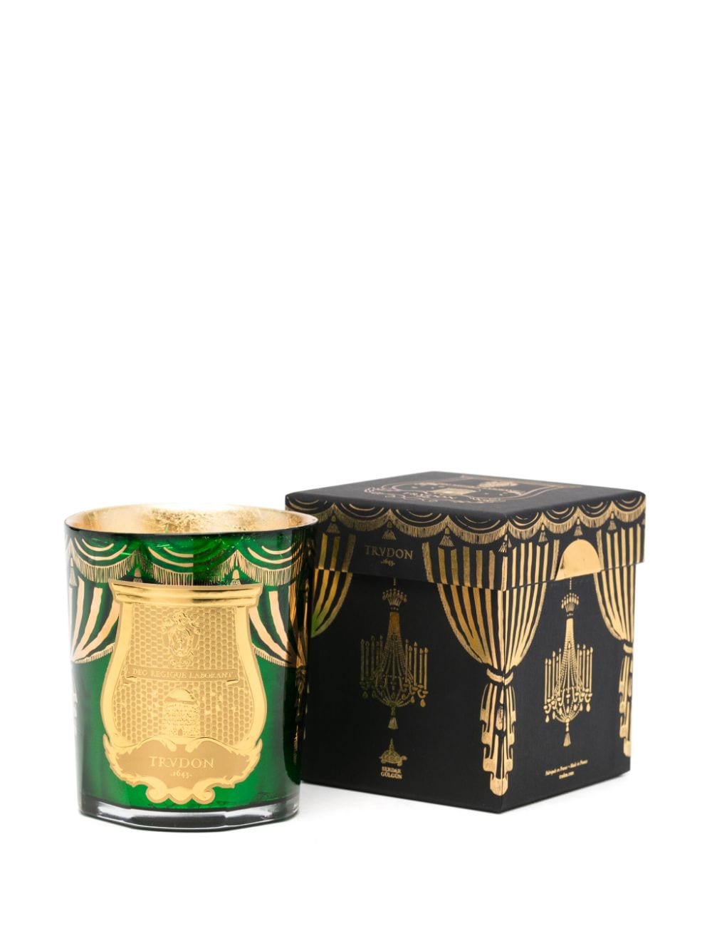 Shop Trudon Angelo Candle (270g) In Green