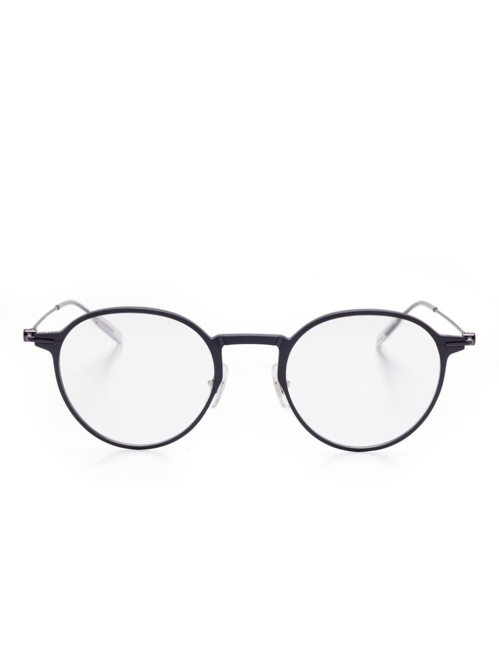 Montblanc round-frame glasses - Blue