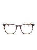 Montblanc square-frame glasses - Brown