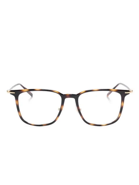 Montblanc square-frame glasses