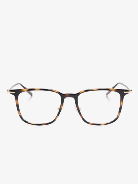 Montblanc square-frame glasses
