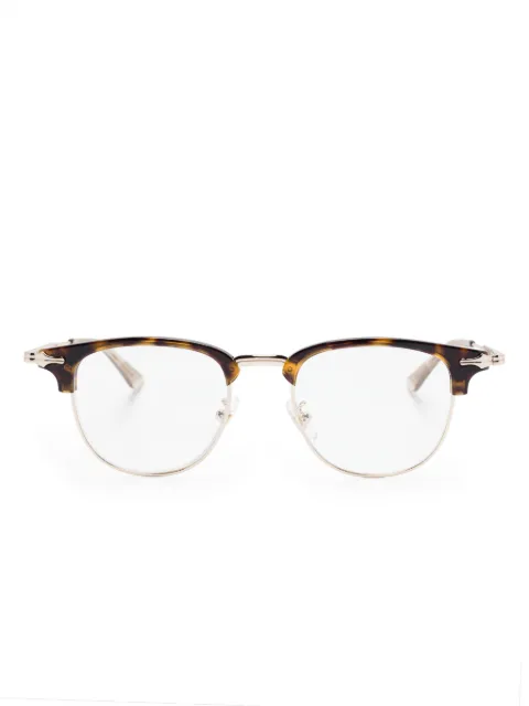 Montblanc rectangle-frame glasses