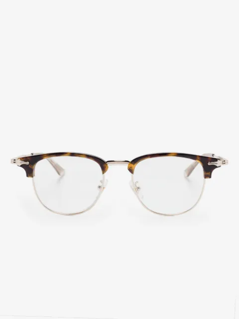 Montblanc rectangle-frame glasses