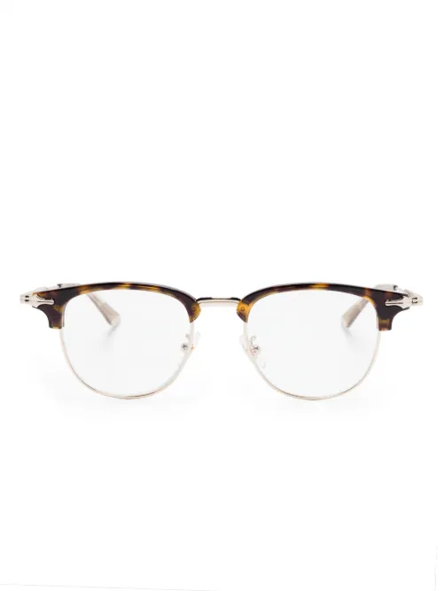 Lunettes de vue à monture rectangulaire - Montblanc - Modalova