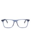 Montblanc rectangle-frame glasses - Blue