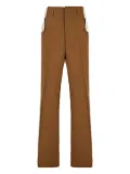 AMIRI hollywood side-stripe trousers - Brown