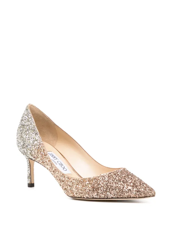 Jimmy Choo Scarpin Romy | Rosa | FARFETCH BR