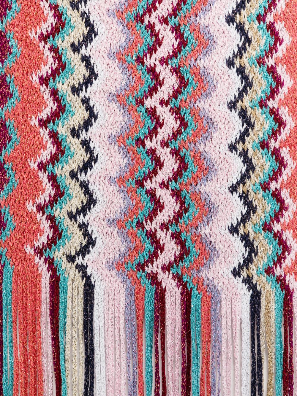 Missoni zig zag scarf - Oranje