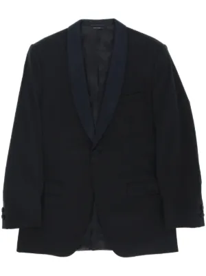 Giorgio Armani Pre-Owned 1990s ウールジャケット | グレー | FARFETCH JP